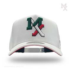Blanca Tricolor "MX Republic Premium Snapback Cap"